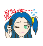 Girls emotional expressions（個別スタンプ：40）