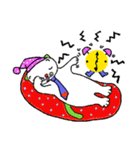 ひるねこ課長と楽しい家族（個別スタンプ：17）