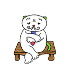 ひるねこ課長と楽しい家族（個別スタンプ：18）