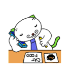 ひるねこ課長と楽しい家族（個別スタンプ：21）