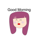 Little Claire lovely girl（個別スタンプ：12）