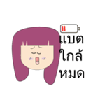 Little Claire lovely girl（個別スタンプ：22）