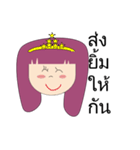 Little Claire lovely girl（個別スタンプ：24）