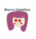Little Claire lovely girl（個別スタンプ：27）