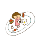 MANAMIのゆるゆるスタンプ（個別スタンプ：14）