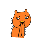 使えるオレンジのねこ（個別スタンプ：5）