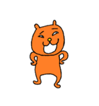使えるオレンジのねこ（個別スタンプ：7）
