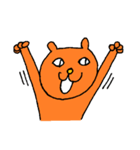 使えるオレンジのねこ（個別スタンプ：11）