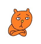 使えるオレンジのねこ（個別スタンプ：12）