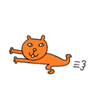 使えるオレンジのねこ（個別スタンプ：13）