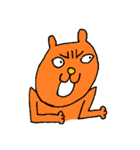 使えるオレンジのねこ（個別スタンプ：16）