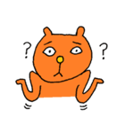 使えるオレンジのねこ（個別スタンプ：20）