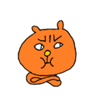 使えるオレンジのねこ（個別スタンプ：23）