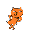 使えるオレンジのねこ（個別スタンプ：26）