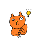 使えるオレンジのねこ（個別スタンプ：30）