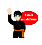 silat boy 1 ( fighter )（個別スタンプ：1）
