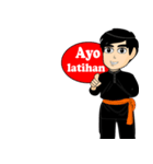 silat boy 1 ( fighter )（個別スタンプ：5）