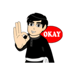 silat boy 1 ( fighter )（個別スタンプ：8）
