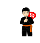 silat boy 1 ( fighter )（個別スタンプ：20）