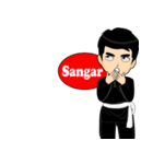 silat boy 1 ( fighter )（個別スタンプ：28）