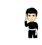 silat boy 1 ( fighter )（個別スタンプ：36）