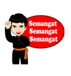 silat boy 1 ( fighter )（個別スタンプ：38）