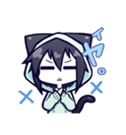 黒猫ナツキちゃん（個別スタンプ：15）