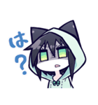 黒猫ナツキちゃん（個別スタンプ：26）