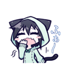 黒猫ナツキちゃん（個別スタンプ：33）