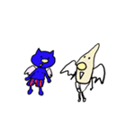 天死くんとあっくん（個別スタンプ：1）