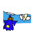 天死くんとあっくん（個別スタンプ：14）