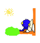 天死くんとあっくん（個別スタンプ：35）