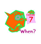 奇抜な吹き出したち（個別スタンプ：27）
