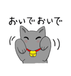 ビビリねこのあずき（個別スタンプ：5）