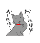 ビビリねこのあずき（個別スタンプ：17）