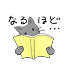 ビビリねこのあずき（個別スタンプ：36）