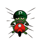 GO！ Green pepper man（個別スタンプ：5）