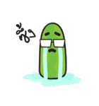 Mr Cucumber ＆ Mrs Tomato（個別スタンプ：3）