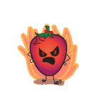 Mr Cucumber ＆ Mrs Tomato（個別スタンプ：21）