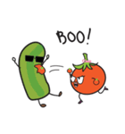 Mr Cucumber ＆ Mrs Tomato（個別スタンプ：32）