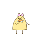 Potato and cat（個別スタンプ：30）