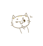 Potato and cat（個別スタンプ：39）