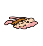 Silly frog and rabbit in summer（個別スタンプ：16）