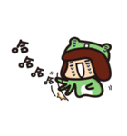 Silly frog and rabbit in summer（個別スタンプ：26）