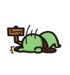 Silly frog and rabbit in summer（個別スタンプ：38）