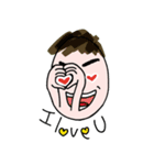 Lemon brother is not too lazy to type（個別スタンプ：1）