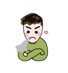 Lemon brother is not too lazy to type（個別スタンプ：11）