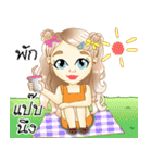 Hana lovely girl（個別スタンプ：32）