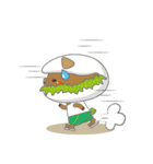 Come and get in line（個別スタンプ：14）