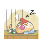 Come and get in line（個別スタンプ：18）